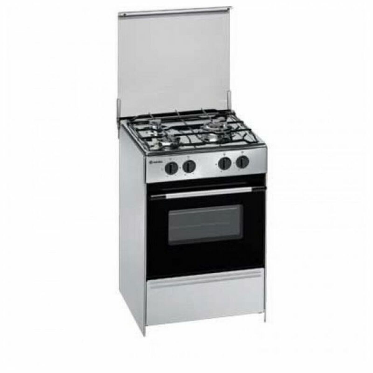 Gas Cooker Meireles G1530DVXNAT 60 cm 53 L Steel