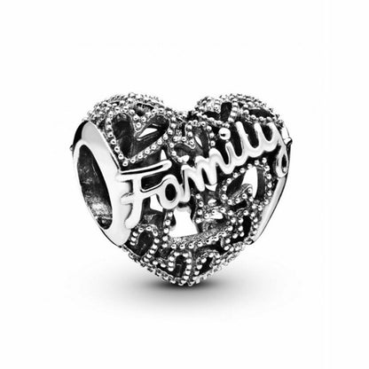 Naisten helmet Pandora FAMILY HEART