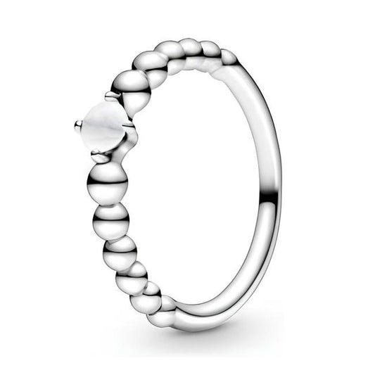 Ladies' Ring Pandora 198867C04-60 Silver 20