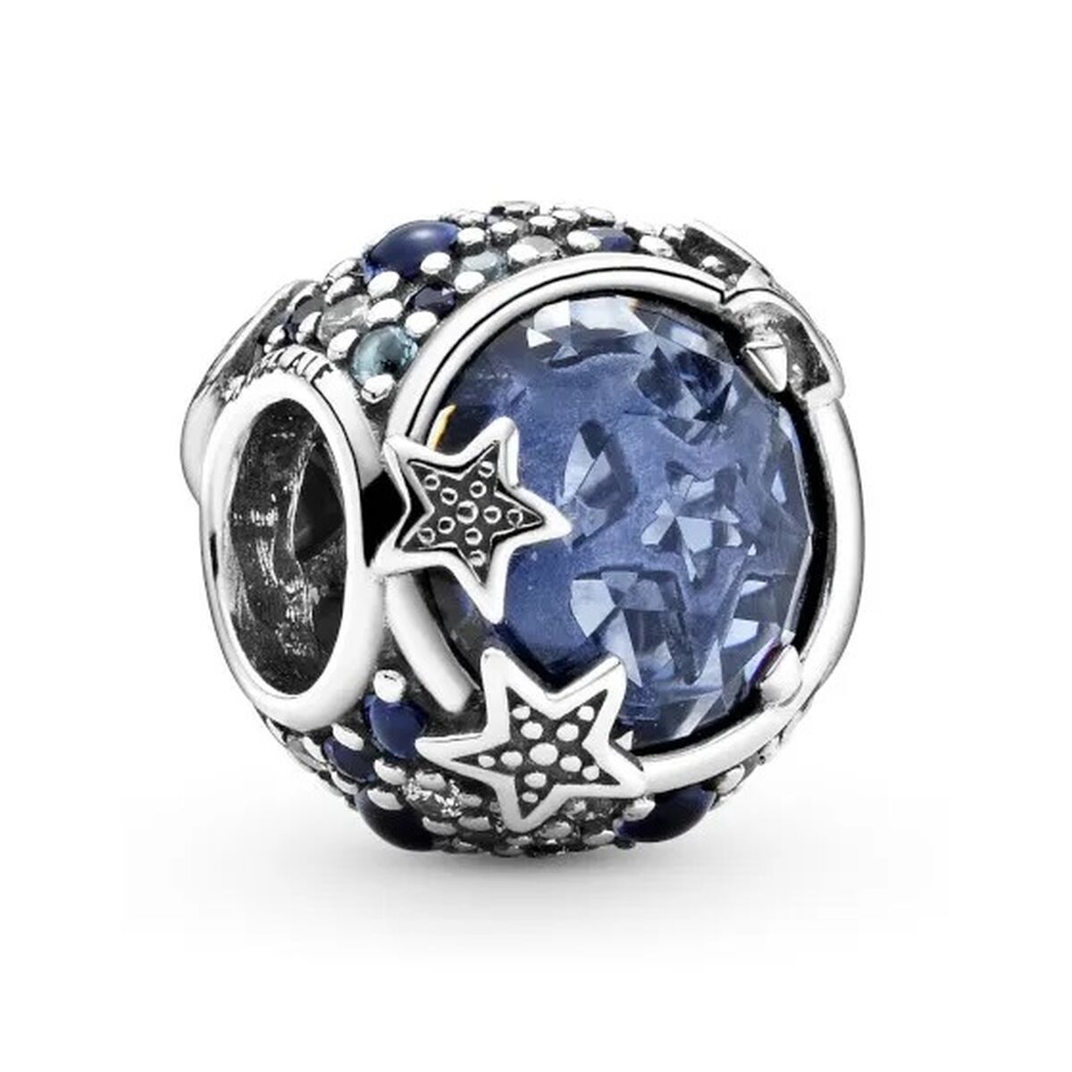 Woman's charm link Pandora CELESTIAL BLUE SPARKLING STARS byKim Pandora