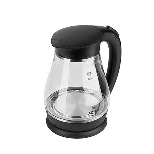 Vedenkeitin Adler AD 1274 Black Glass 2200 W 1,7 L