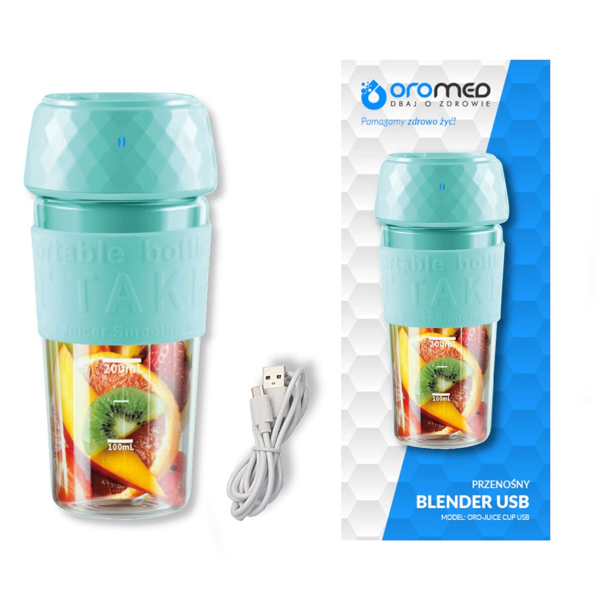 Liquidiser Oromed ORO-JUICE CUP MIĘTOWY 40 W Minttu