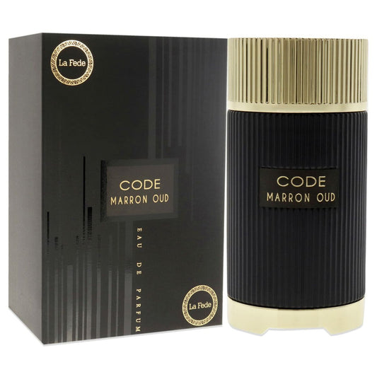 Unisex Perfume La Fede EDP Code Marron Oud 100 ml La Fede