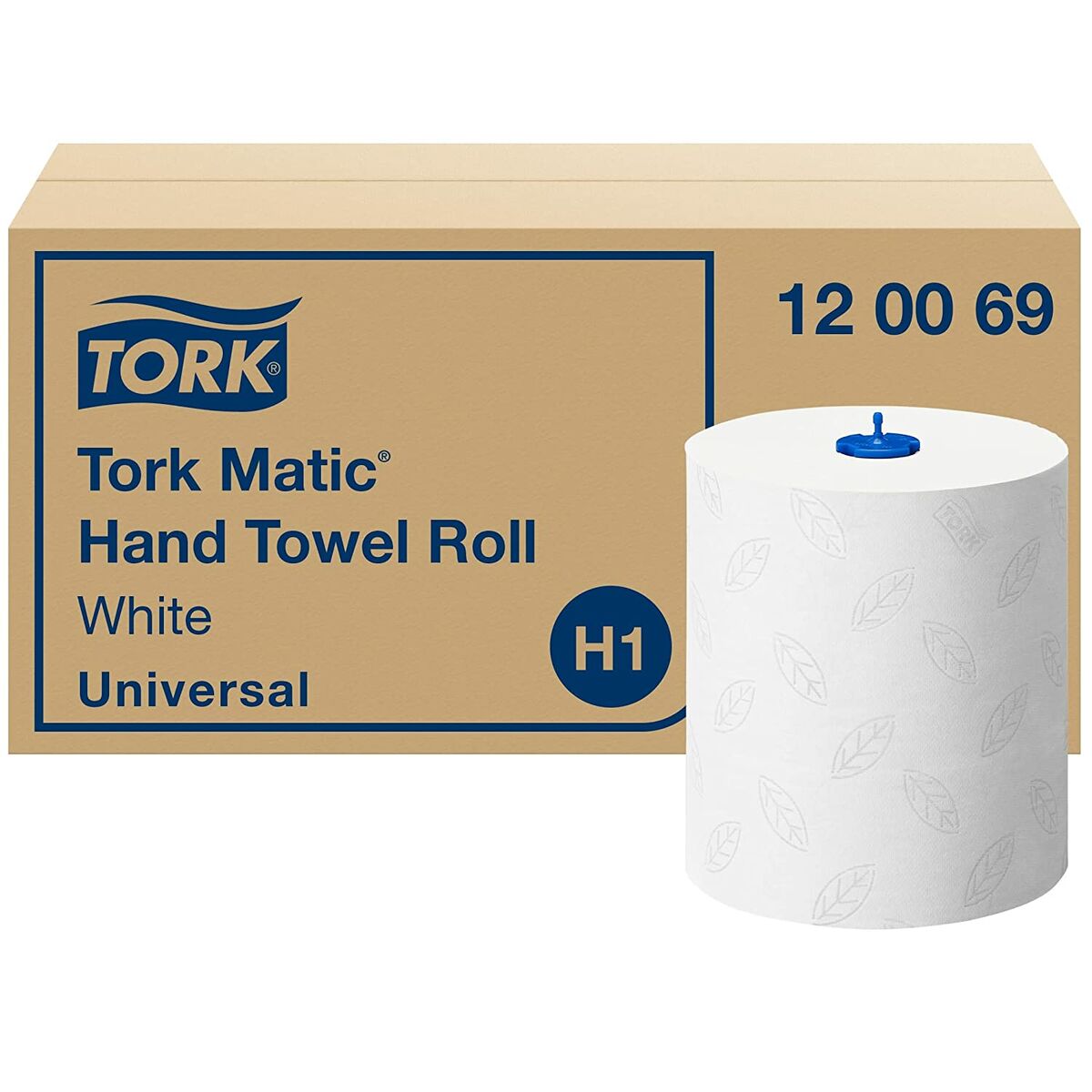 Käsienkuivauspaperi Tork Matic White 150 m