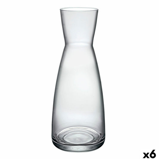 Bottle Bormioli Rocco Ypsilon Transparent Glass 1 L (6 Units) Bormioli Rocco