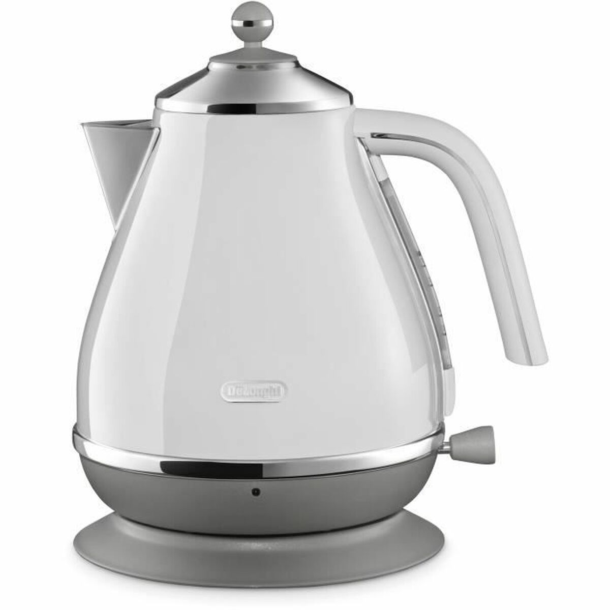 Vedenkeitin DeLonghi White Ruostumaton teräs 1,7 L 2000 W