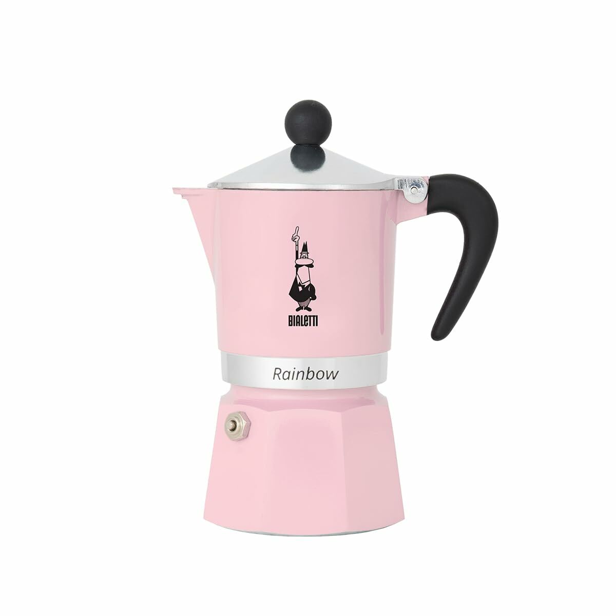 Italialainen kahvipannu Bialetti Primavera Rainbow Pink Alumiini