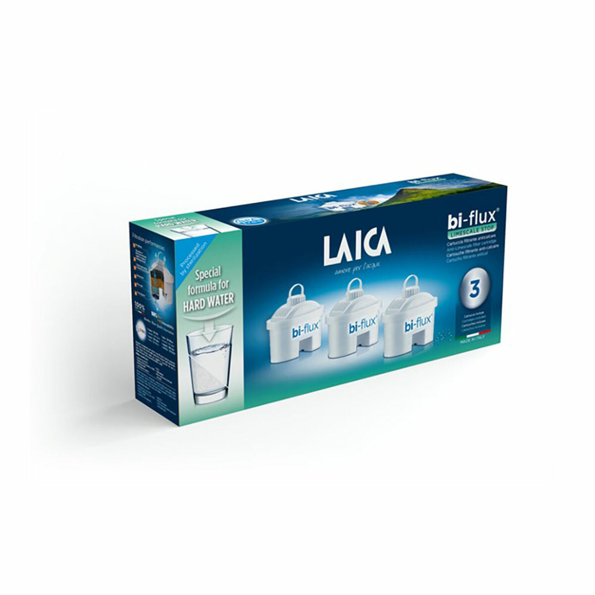 Suodatin kannuun LAICA Bi-Flux Pack (3 kpl)