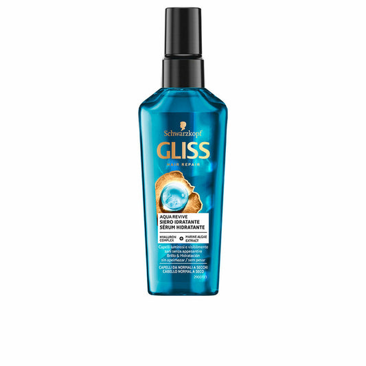 Hair Serum Schwarzkopf Gliss Aqua Revive 75 ml