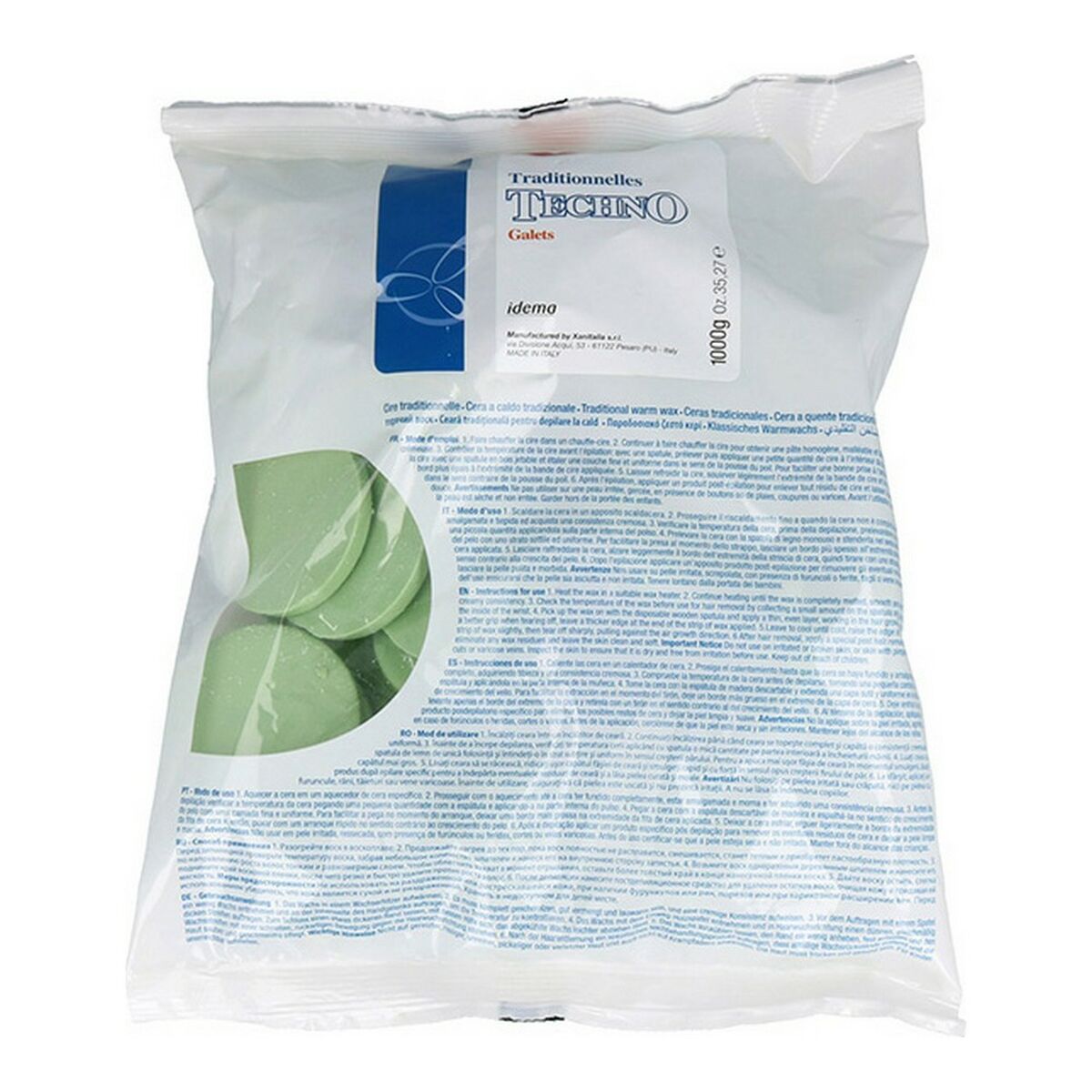 Body Hair Removal Wax Idema Discos Cera (1 Kg) - byKim