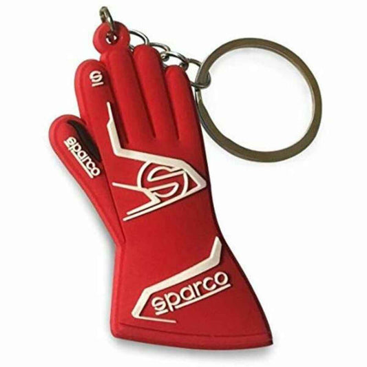 Keychain Sparco Glove Red 10 Pieces Sparco