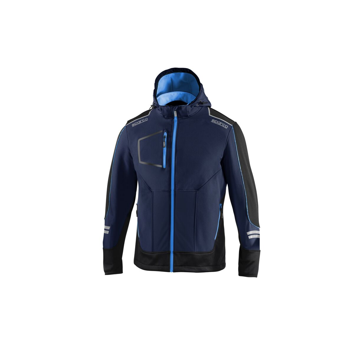 Men's Sports Jacket Sparco Tech TW Blue Dark blue