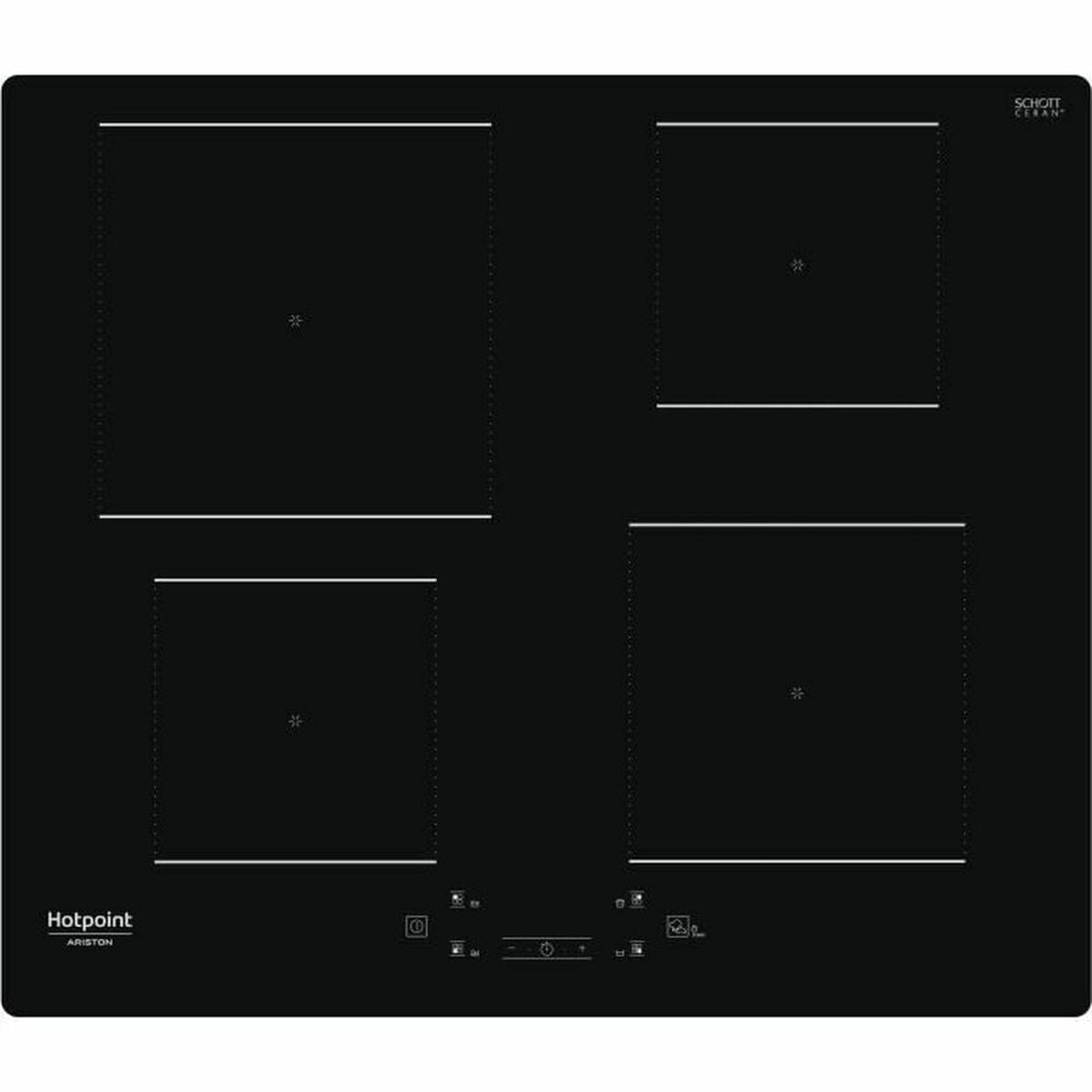 Induktiokeittolevy Hotpoint HQ5660SNE 60 cm 7200 W