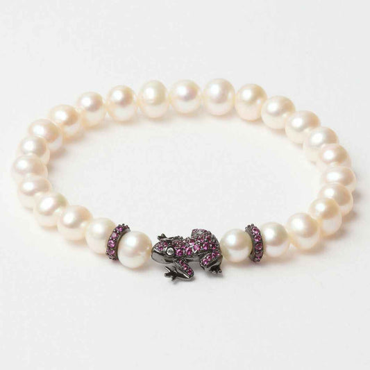 Ladies' Bracelet Lancaster JLA-BR-FROG-5-WH 16 mm Lancaster