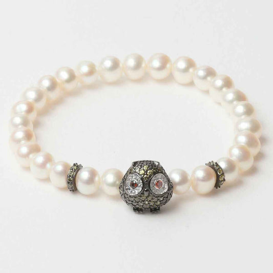 Ladies' Bracelet Lancaster JLA-BR-OWL-3-WH 16 mm Lancaster