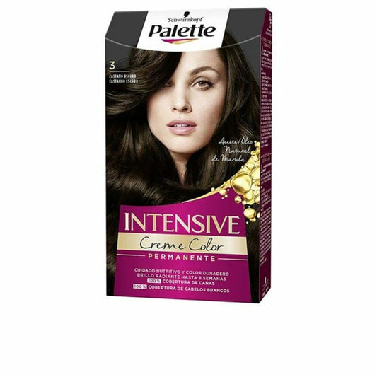 Permanent Dye Palette Intensive 3 Schwarzkopf Palette Intensive Dark Brown (1 Unit)