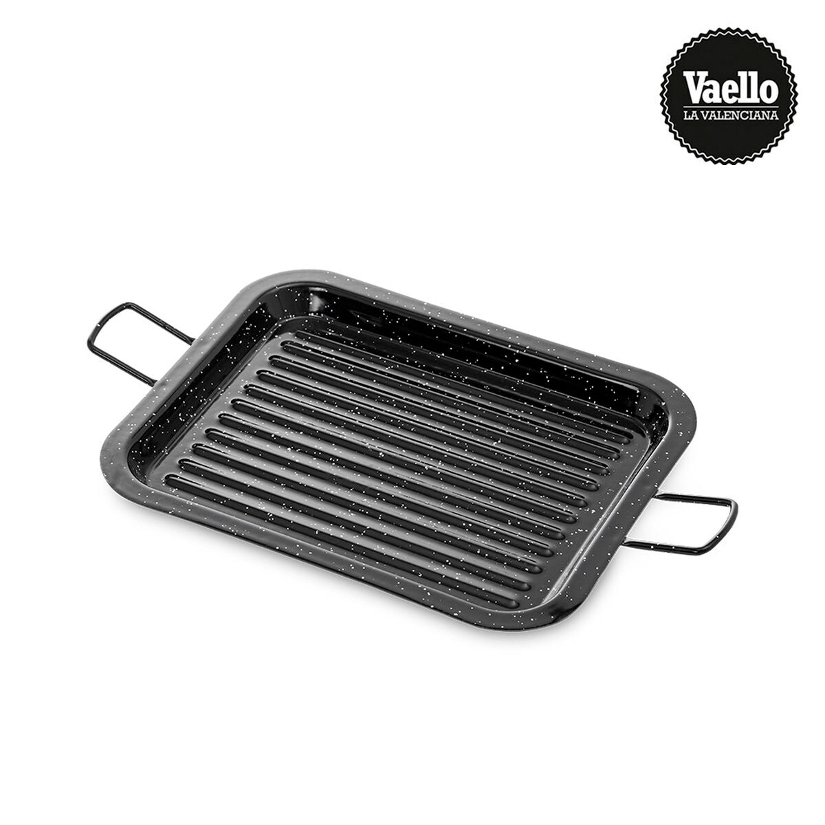 Grilli Vaello 75461 Musta emaloitu teräs 27 x 21 cm