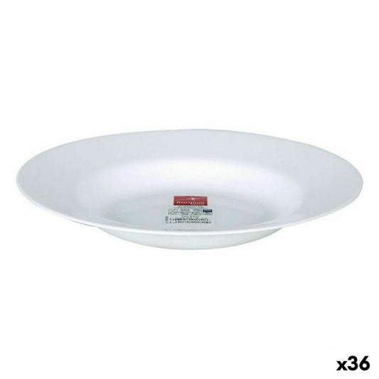 Deep Plate Bormioli Toledo Ø 24 x 3,5 cm (36 Units) (ø 24 cm)