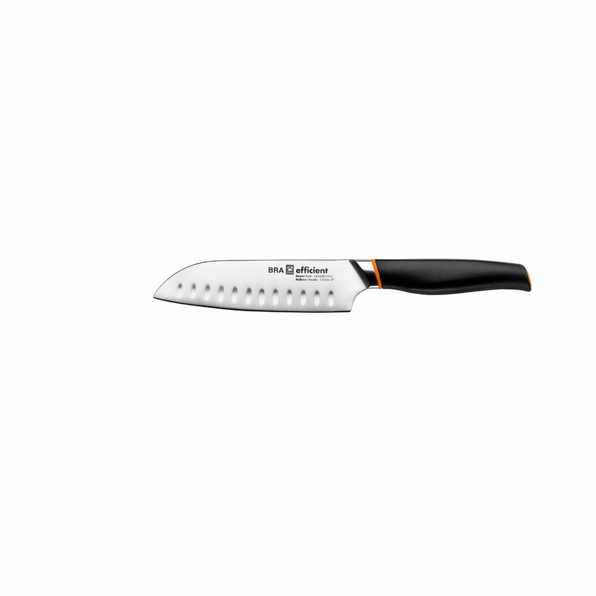 Santoku Knife BRA A198003 Musta Harmaa Ruostumaton teräs