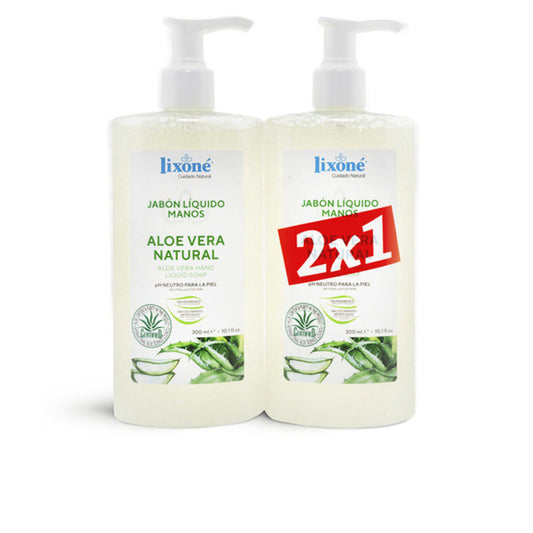 Hand Soap Aloe Vera Natural Lixoné Aloe Vera Natural (2 pcs) 300 ml