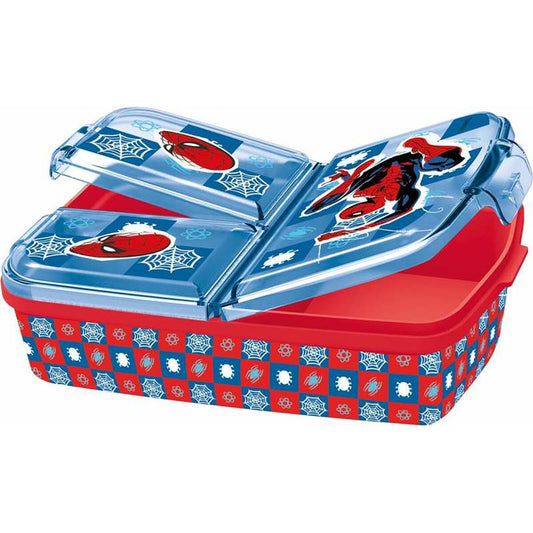 Lokero Lunchbox Spider-Man Midnight Flyer polypropeeni 19 x 15 x 7 cm 19,5 x 16,5 x 6,7 cm