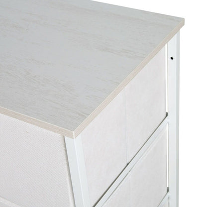 Chest of drawers Max Home White 80 x 62 x 30 cm