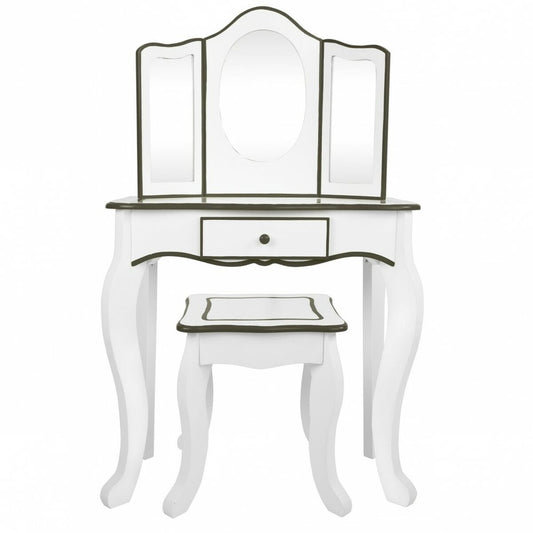 Dressing Table with Stool Woomax White Toy 61 x 100 x 29 cm