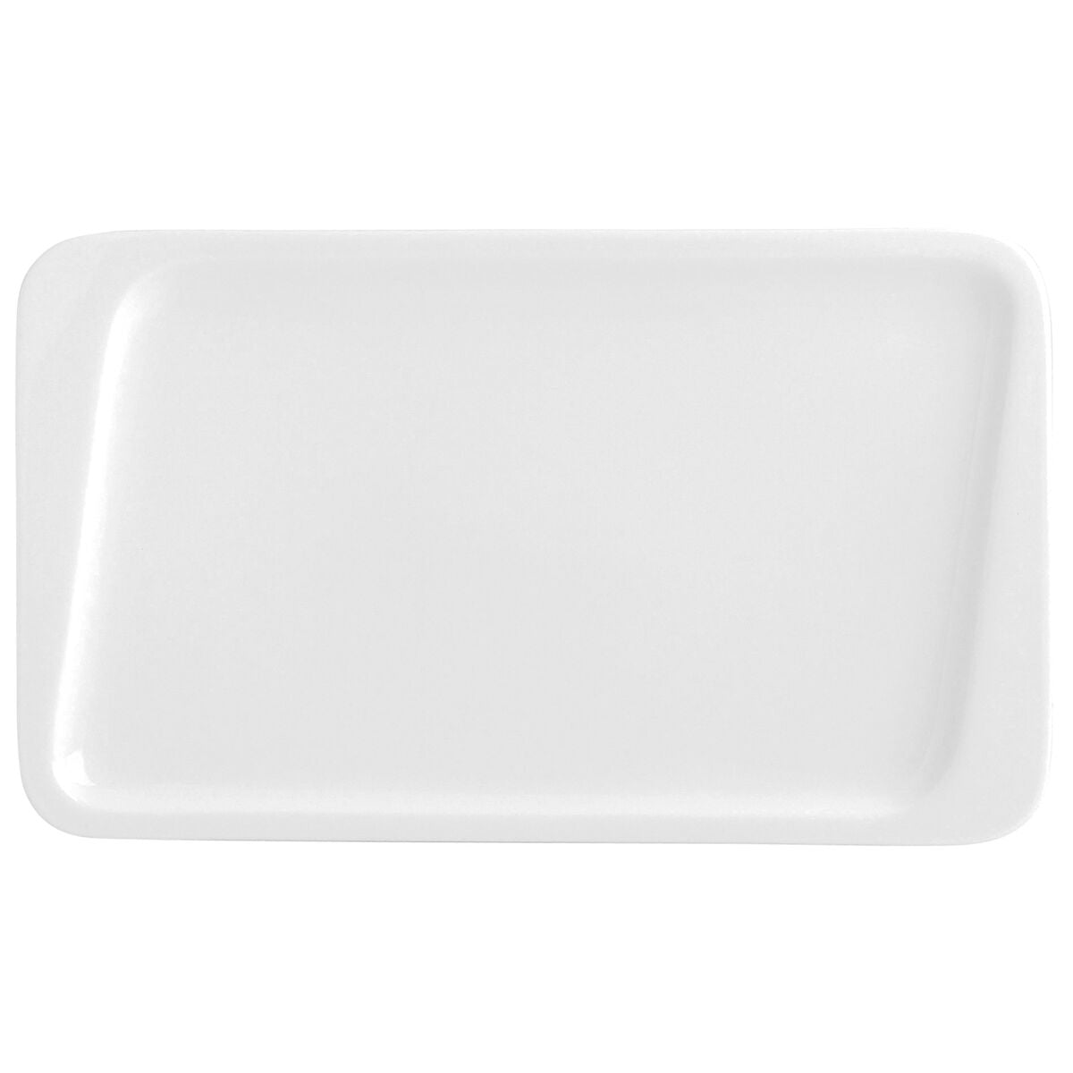 Litteä lautanen Quid Chef Ceramic White 30 x 18 cm (6 yksikköä) (pakkaus 6x)