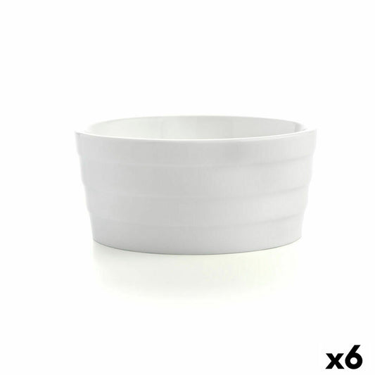 Bowl Quid Select Ceramic White (7,7 cm) (6 yksikköä)