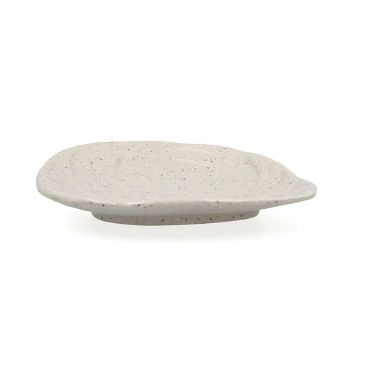 Tasainen Bidasoa Ikonic Grey muovinen melamiini 16 x 12,7 x 2,3 cm (12 kpl) (pakkaus 12x)