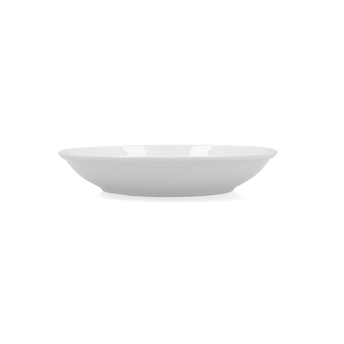 Deep Plate Bidasoa Glacial Coupe Ceramic White (21 cm) (pakkaus 6x)