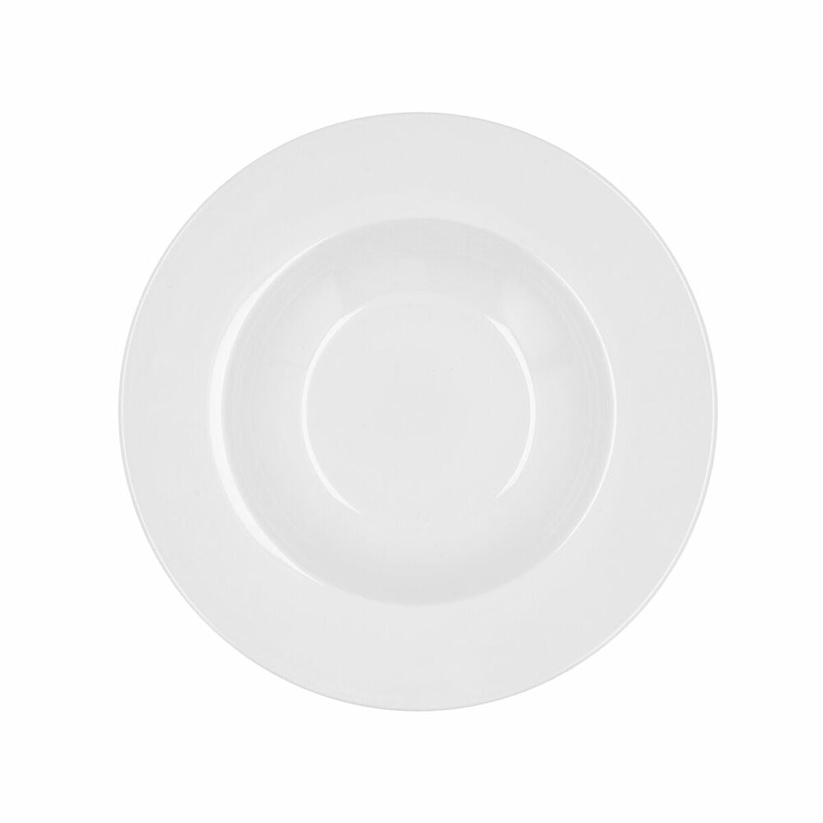 Deep Plate Bidasoa Glacial Ceramic White (23,5 cm) (pakkaus 6x)