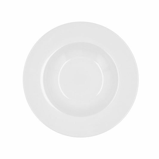 Deep Plate Bidasoa Glacial Ceramic White (23,5 cm) (pakkaus 6x)