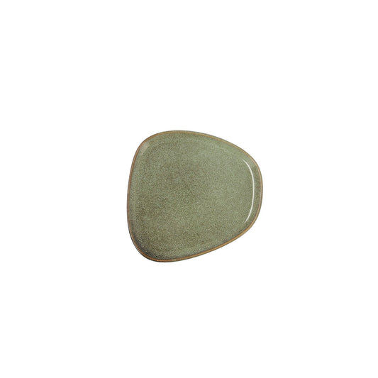 Tasolevy Bidasoa Ikonic Ceramic Green (14 x 13,6 cm) (pakkaus 12x)