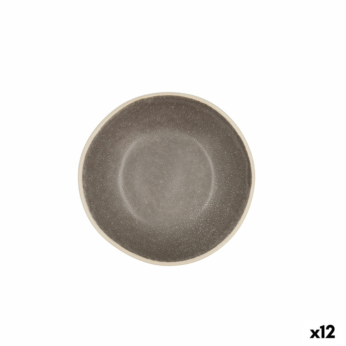 Kulho Bidasoa Gio Ceramic Grey 12 x 3 cm (12 yksikköä)