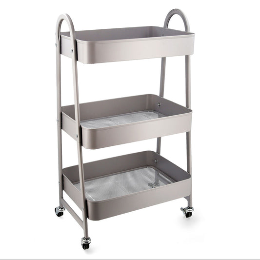 Vegetable trolley Quid Casio Grey Metal 45 x 30,6 x 77,5 cm Quid