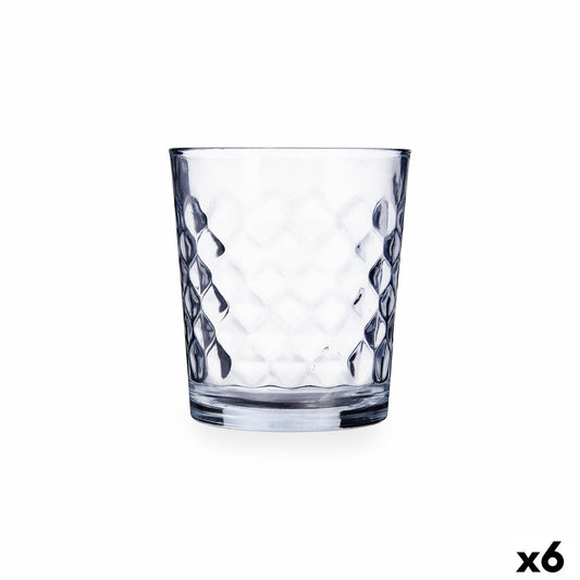 Glass Quid Diamond Urban Transparent Glass 360 ml (6 yksikköä)