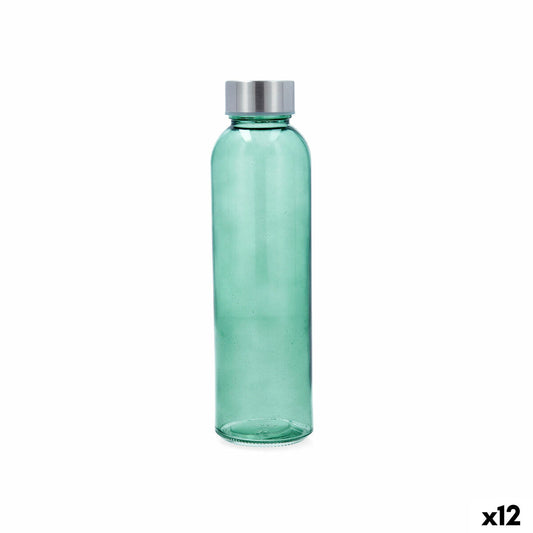 Bottle Quid Sarao Green Glass 600 ml (12 Units) Quid