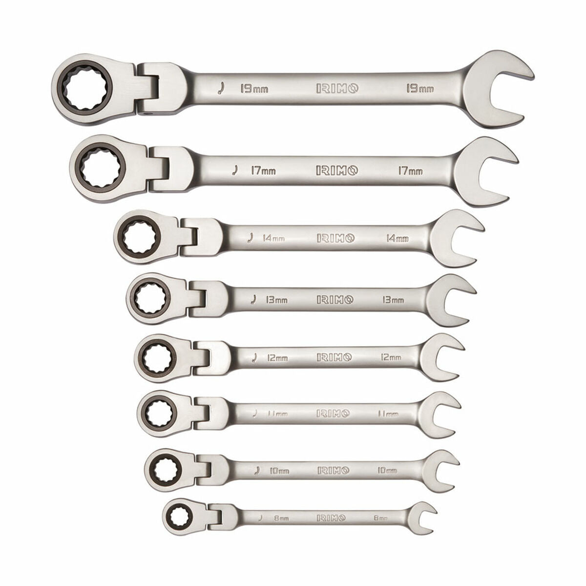 Socket spanner set Irimo 8-19 mm