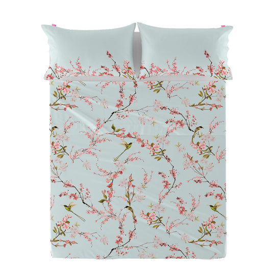 Top sheet HappyFriday Chinoiserie Multicolour 240 x 270 cm (asiatico/oriental) HappyFriday