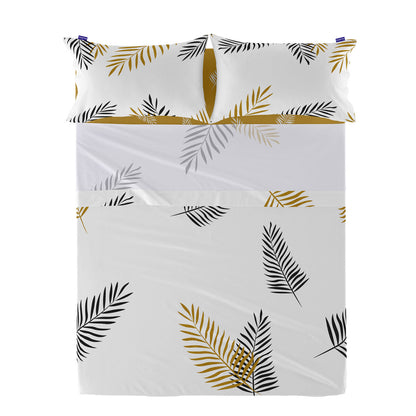 Top sheet HappyFriday Blanc Foliage Multicolour 260 x 270 cm