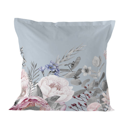 Pillowcase HappyFriday Soft bouquet Multicolour 60 x 60 cm HappyFriday