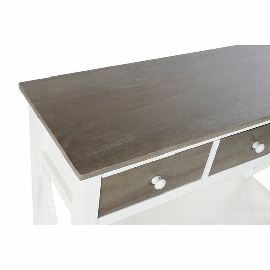 Console DKD Home Decor S3022705 White Grey Poplar 100 x 32 x 85 cm DKD Home Decor