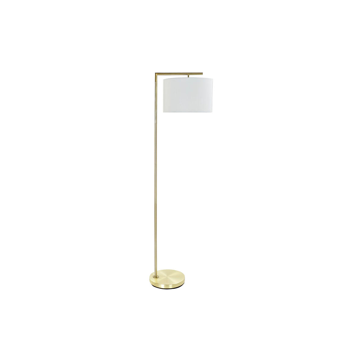 Floor Lamp DKD Home Decor 35 x 44 x 159 cm Golden Metal White 220 V 50 W DKD Home Decor