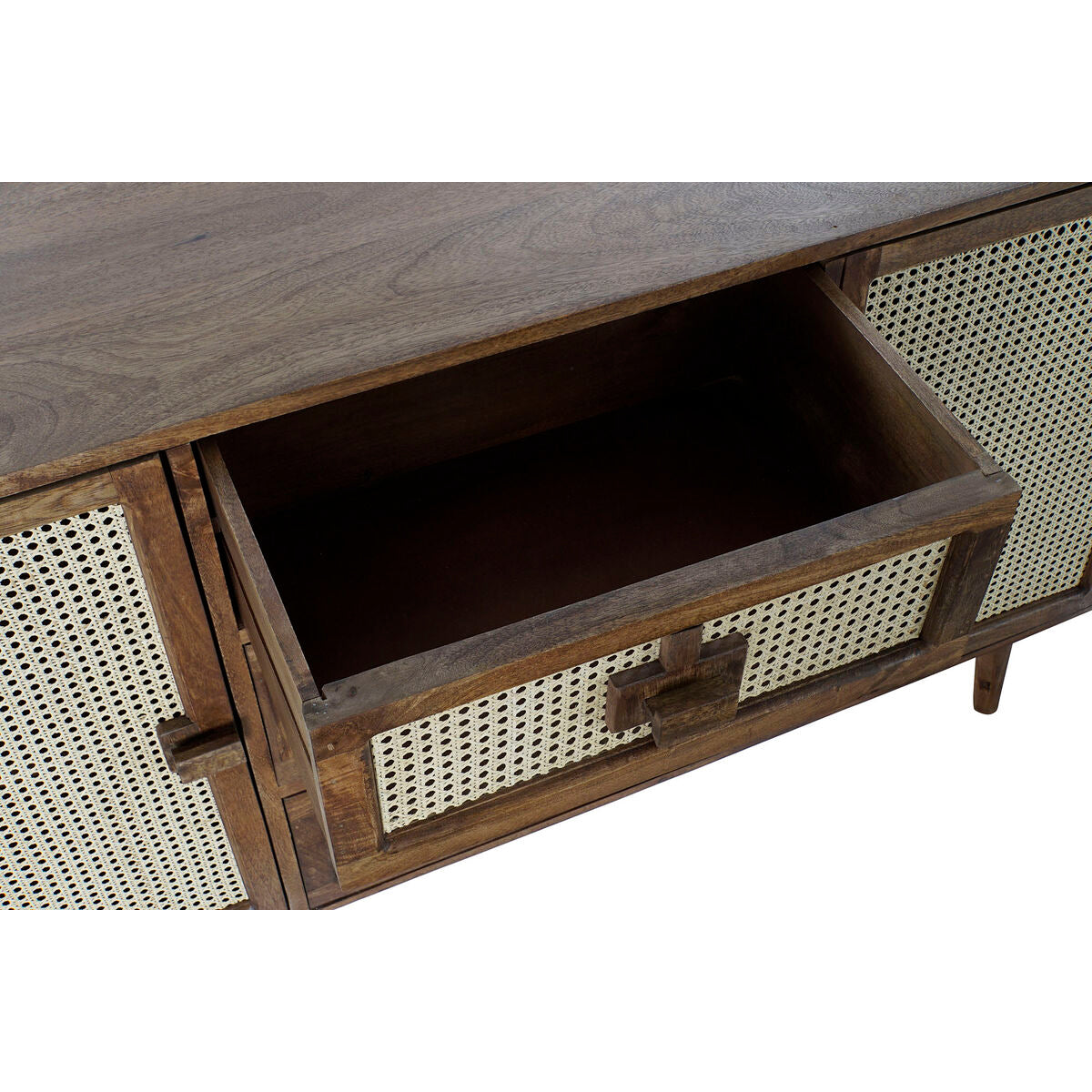 Sideboard DKD Home Decor Rattan Mango wood (150.5 x 40.5 x 86 cm)