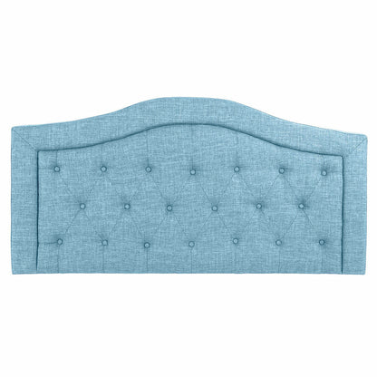 Headboard DKD Home Decor Blue Celeste Wood 145 x 8 x 72 cm DKD Home Decor