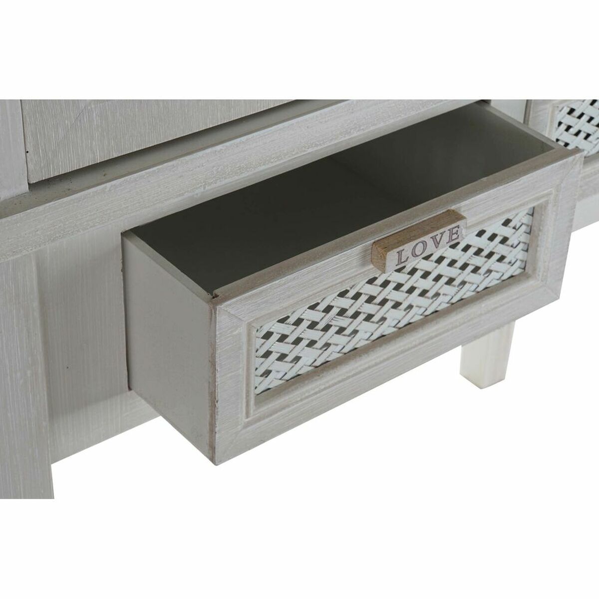 Sideboard DKD Home Decor White Wood MDF Wood 80 x 37,4 x 175,5 cm