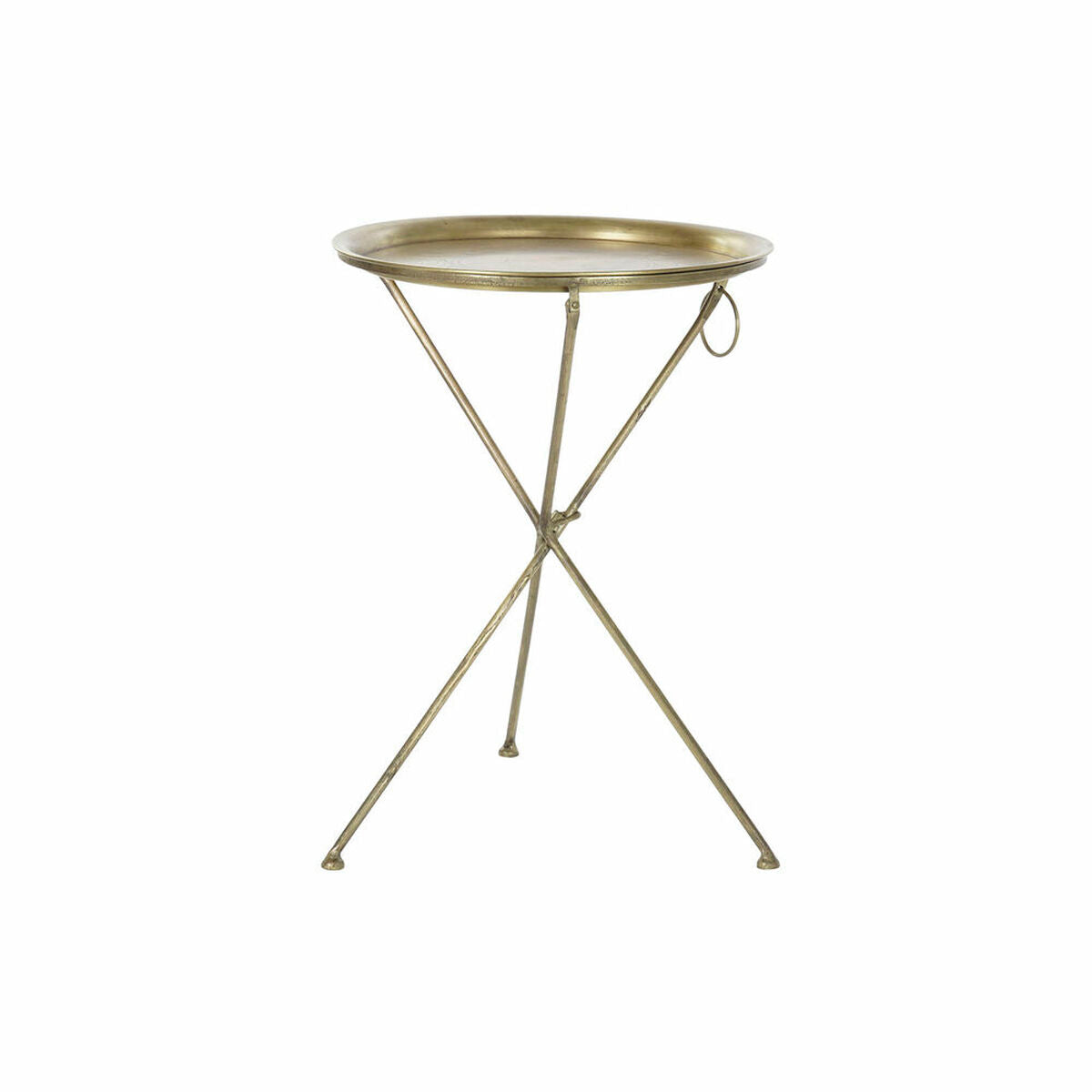 Side table DKD Home Decor Golden Brass (47,5 x 47,5 x 64,5 cm)