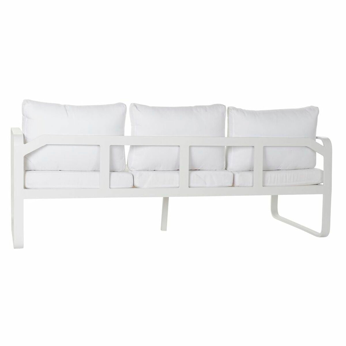 Garden sofa DKD Home Decor White Aluminium 78 cm 184 x 72 x 78 cm