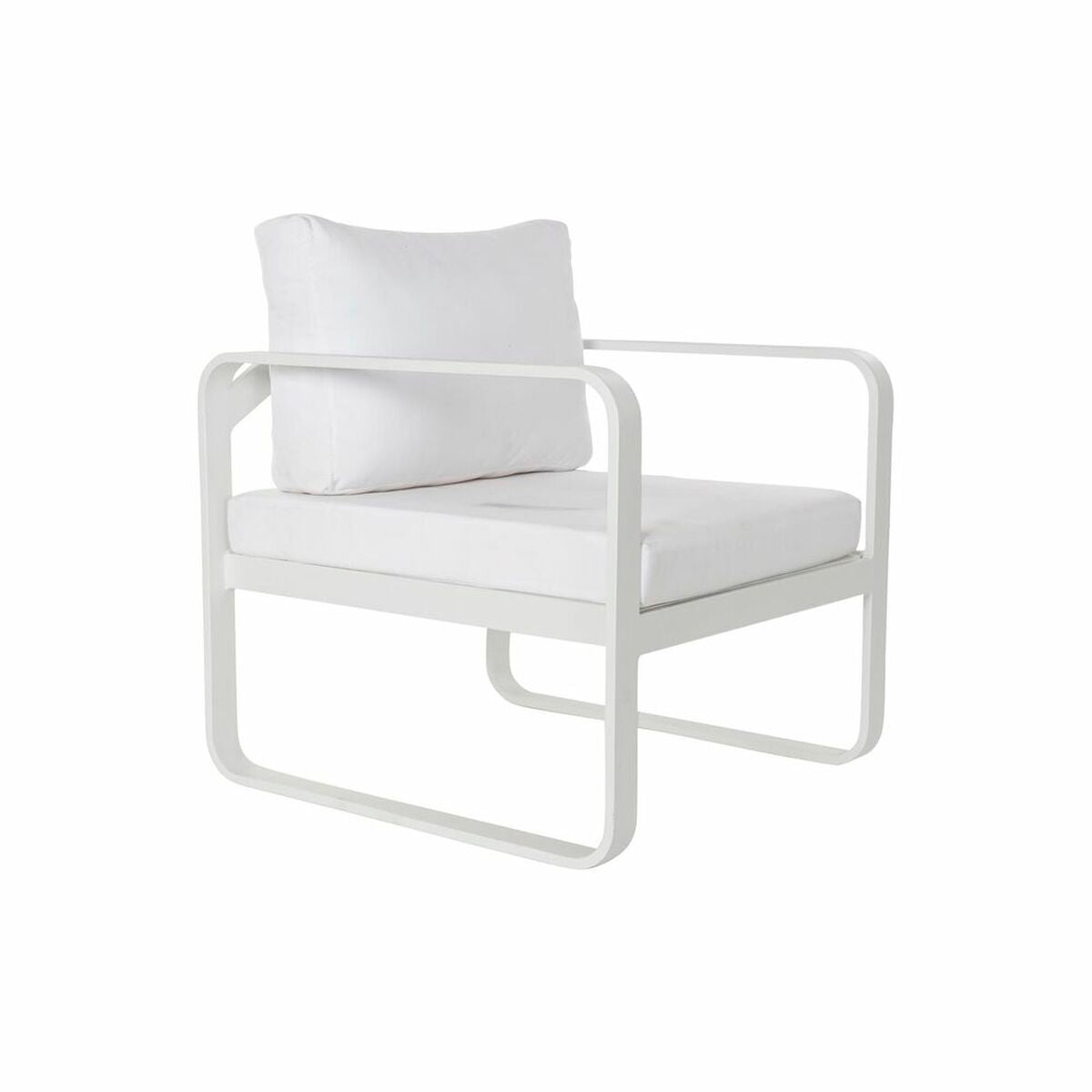 Garden sofa DKD Home Decor White Aluminium 78 cm 184 x 72 x 78 cm